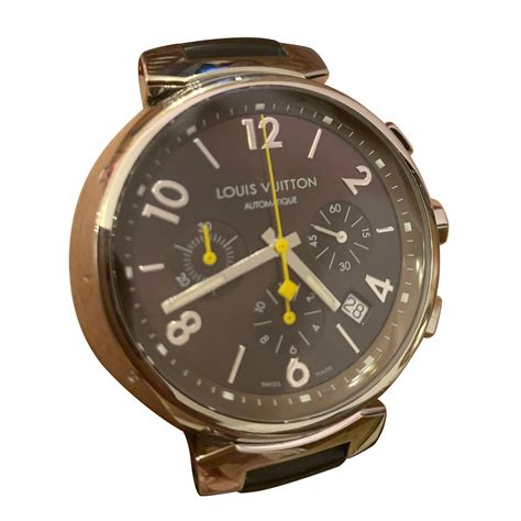 louis vuitton chronometer watch fake